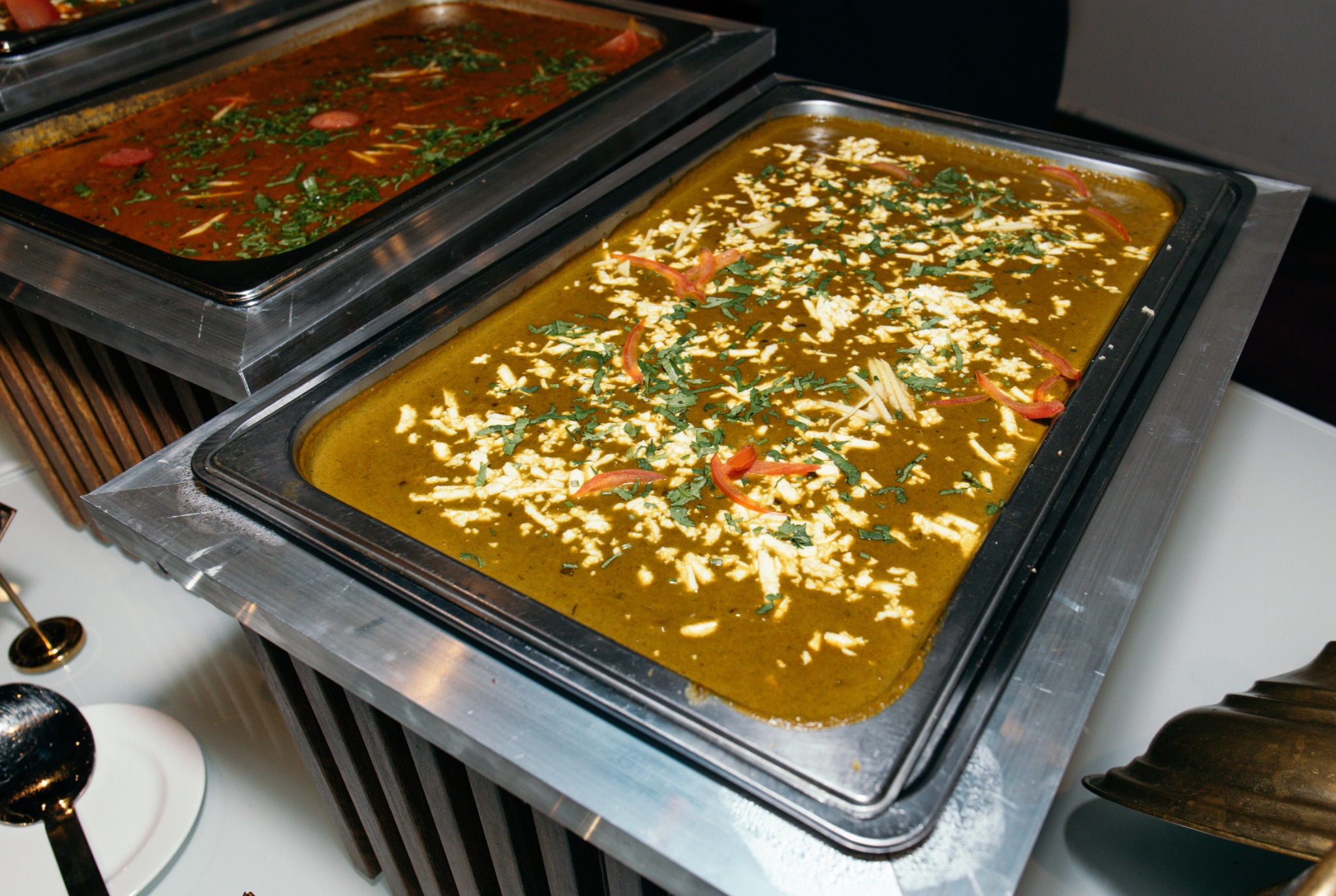 Saffron & Spice catered food and buffet setup