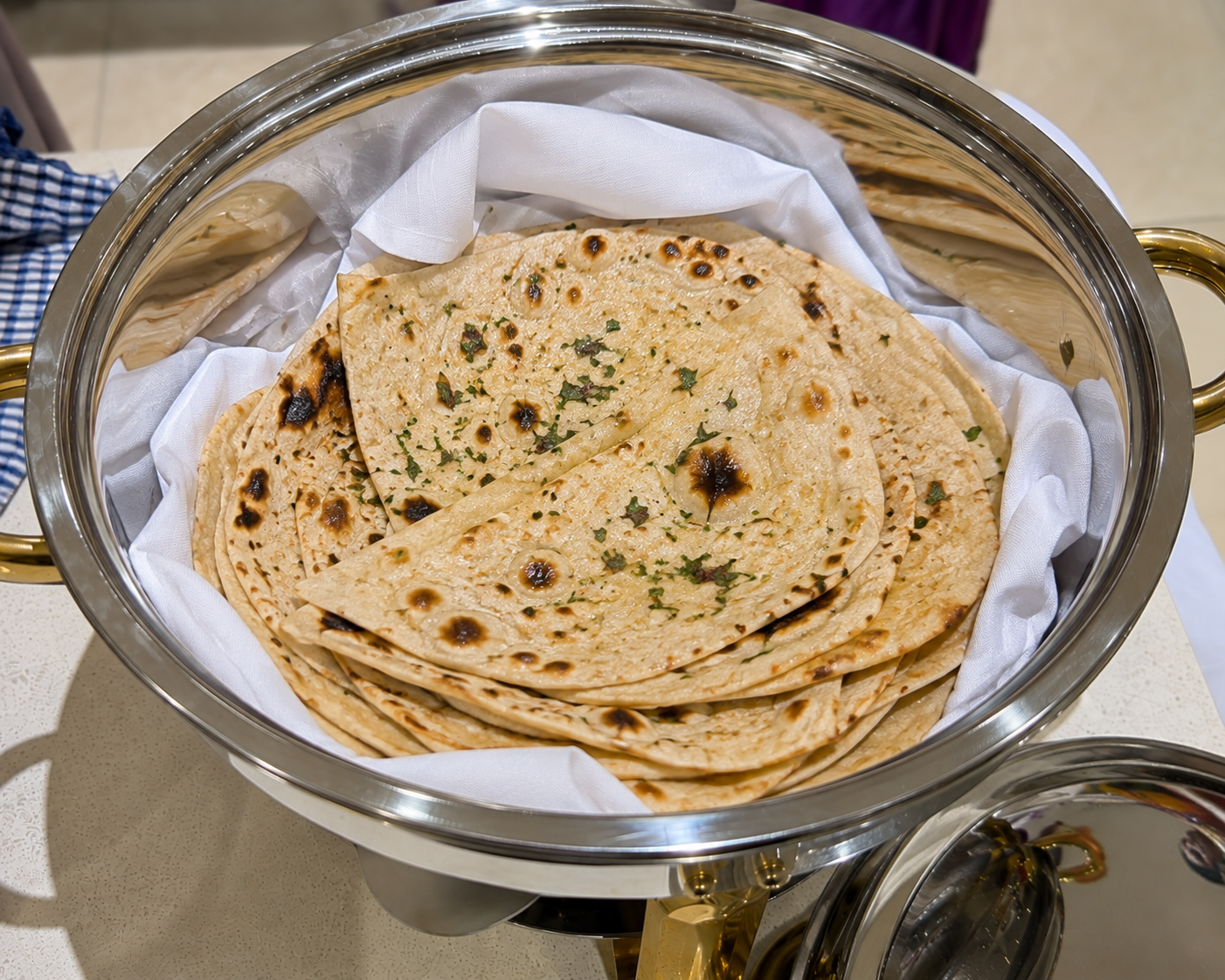 Saffron & Spice catered food and buffet setup