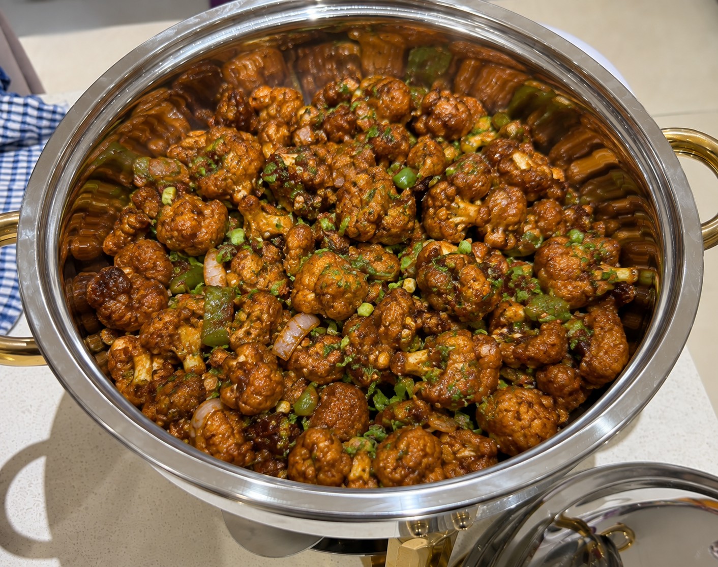 Saffron & Spice catered food and buffet setup