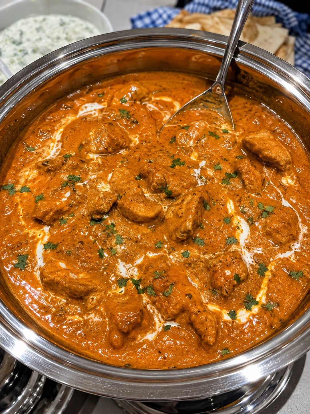 Saffron & Spice catered food and buffet setup
